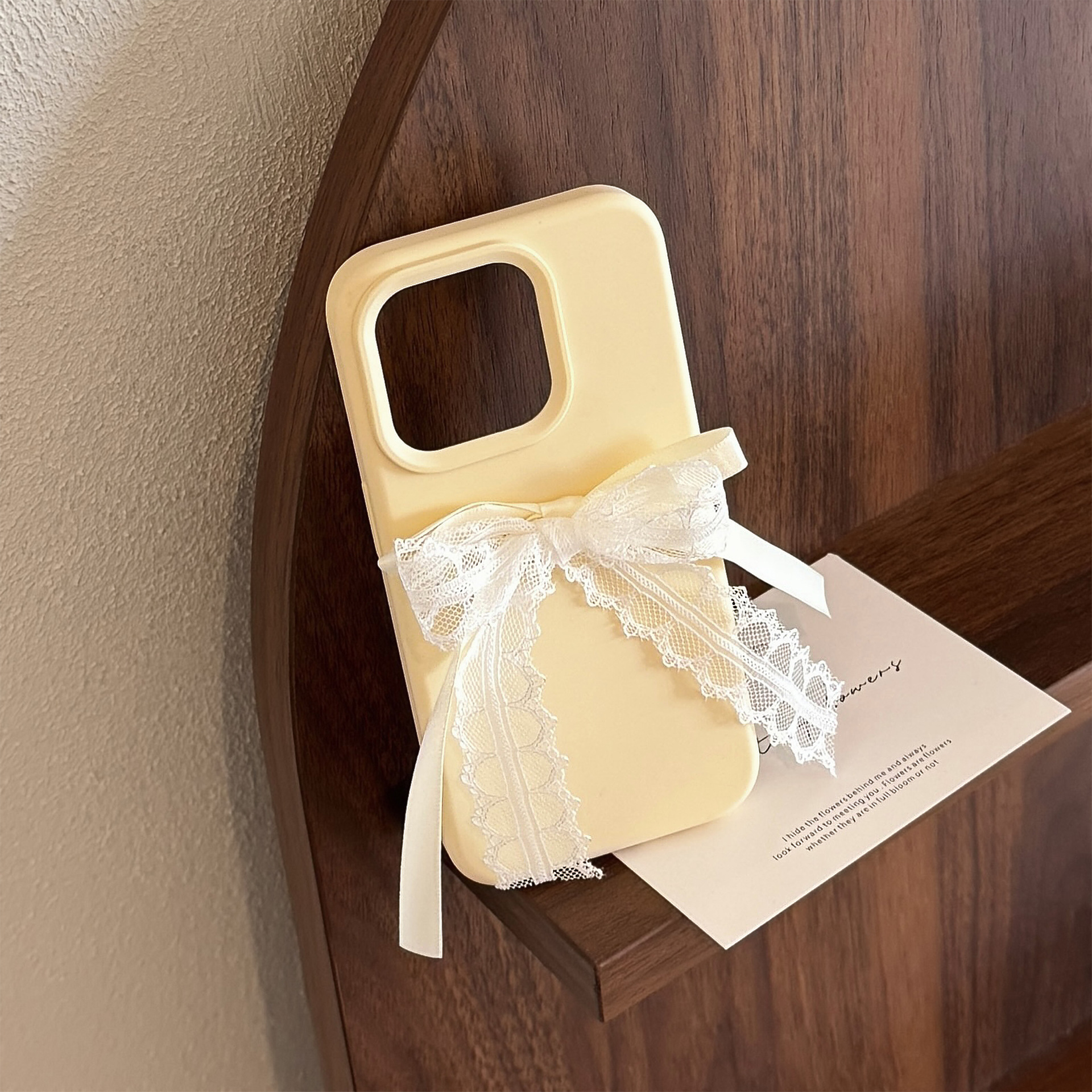 Solid Color, Bow Knot Pattern Tpu Solid Color Bow Knot Elegant Lady Phone Cases Phone Accessories