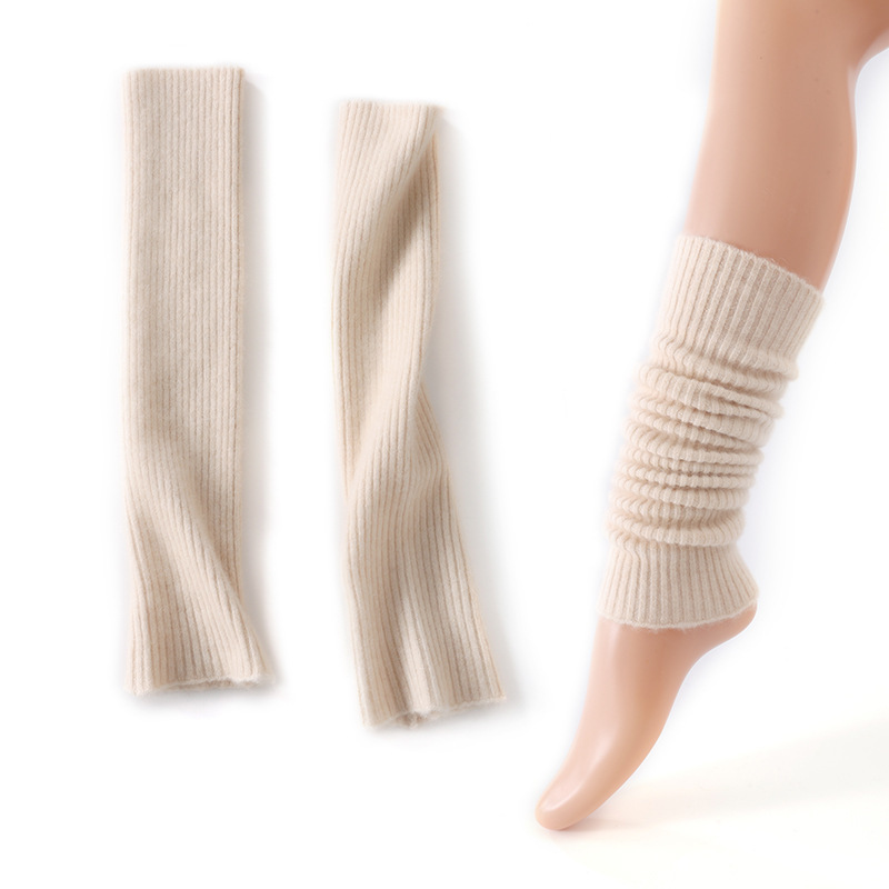 女性用パイルソックス、秋冬用ロングレッグカバー、ホットガールレッグソックス、パイルソックス、ニットマウンテンピュアカシミヤニットソックス|undefined