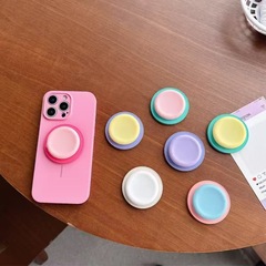 新商品の純色のキャンディー色のつや消し円のシリカゲルに適用されています。