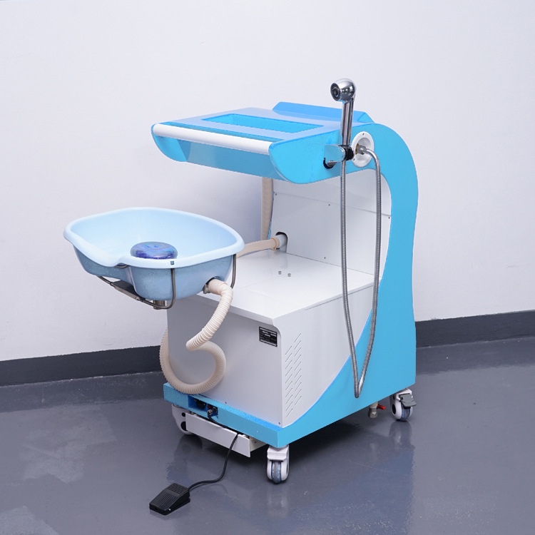 Elderly Care Shampoo Cart for Those with Limited Mobility, Lifting Shampoo Cart, Constant Temperature Shampoo Cart, Shampoo Tool, Washing Station