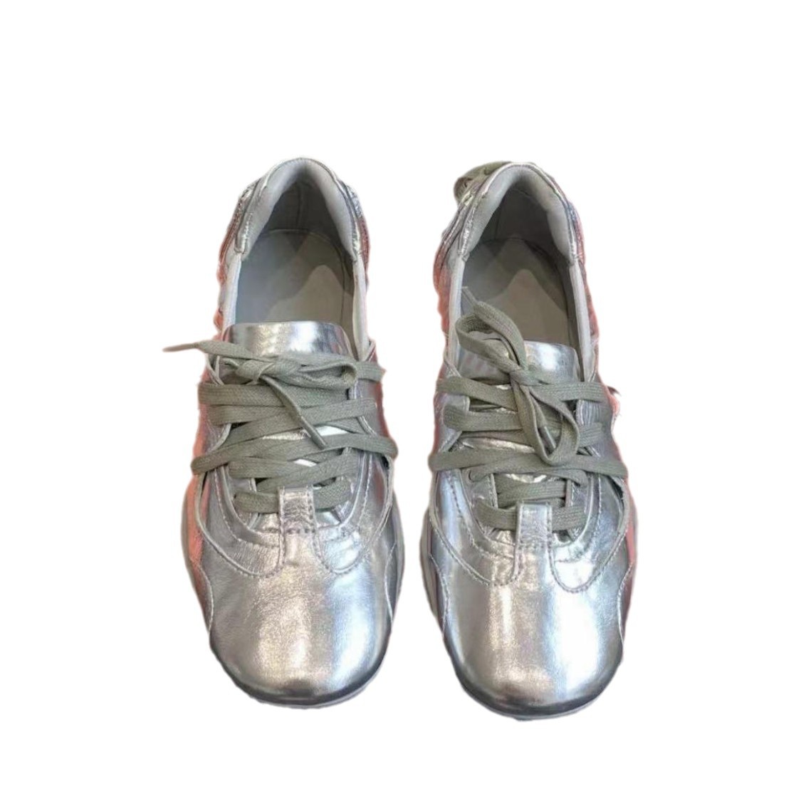 In Stock~ Sheepskin Niche Ballet Shoes, Lace-Up Leather Shoes, Casual Flat Shoes, Mary Jane Shoes, Sneakers, Single Shoes