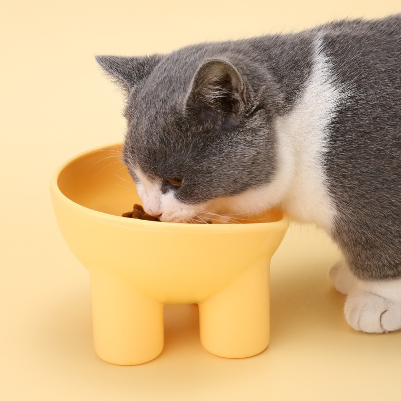 ペットの碗の猫のたらいの猫の碗は頚椎の大きいサイズの水の碗の猫の碗を保護します。|undefined