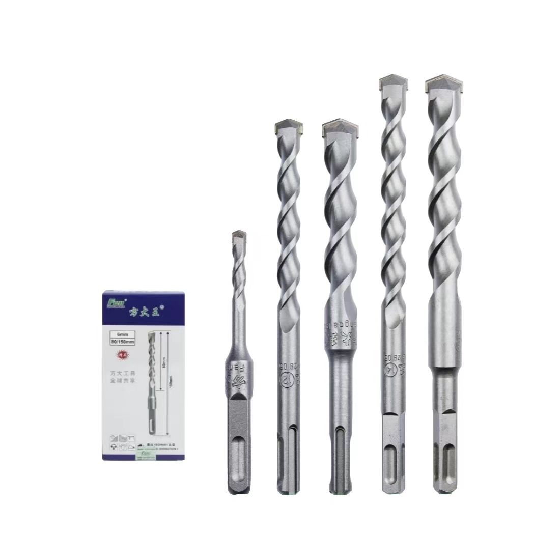 包邮方大王电锤钻头方柄四方冲击钻头穿墙水泥混凝土采石建工钻头