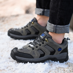 Fleece Insulated Outdoor Hiking Boots, Tactical Combat Boots, Training Shoes, Military Running Men's Casual Sports Shoes, Trendy Shoes