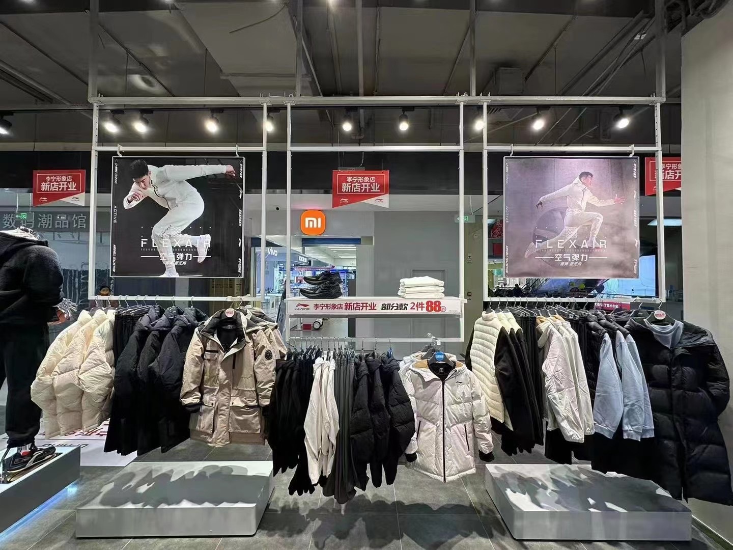 Colgar exhibición Rack