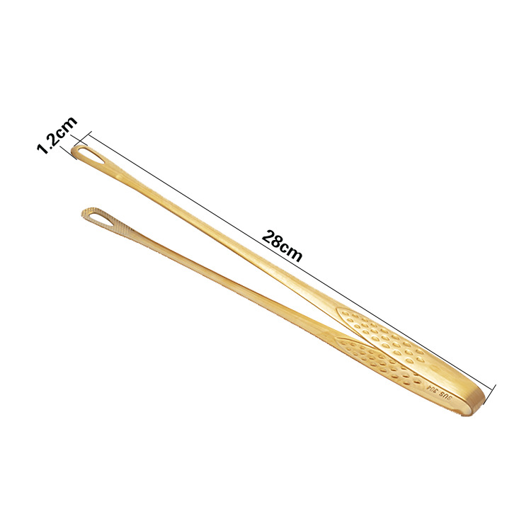 Acero inoxidable 304 estilo coreano al aire libre barbacoa clip filete clip alargado comida clip barbacoa tijeras