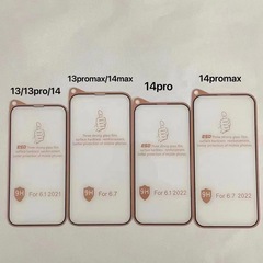 Applicable for iPhone 13/14 Plus Electroplated Three-layer Steel Reinforced Film, Apple 11/12 Printed Electroplated Oiled Protective Film