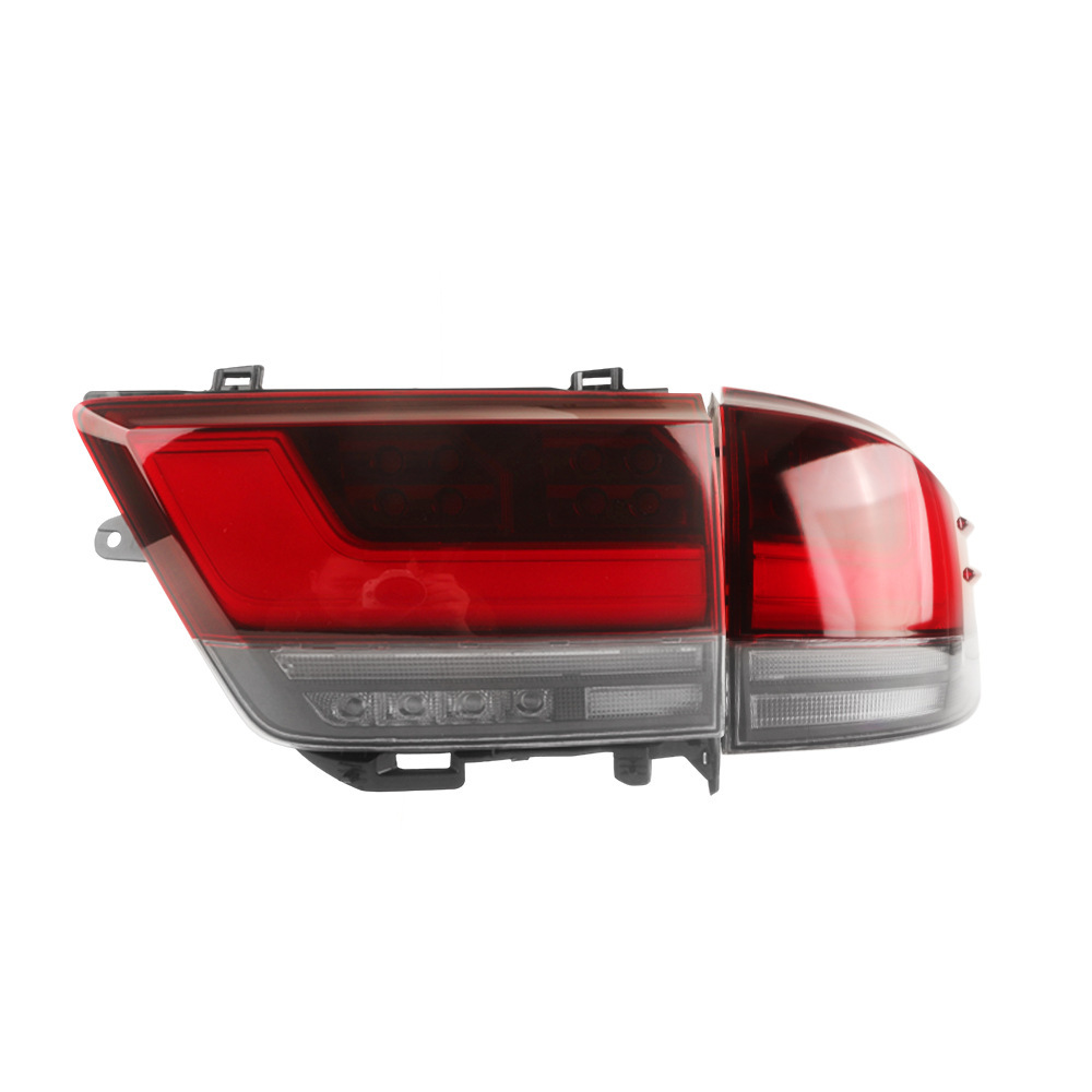 Aplicable a Land Cruiser LC300 Luz trasera del automóvil 2022 nuevo LED Luz trasera Luz de freno Luz de señal