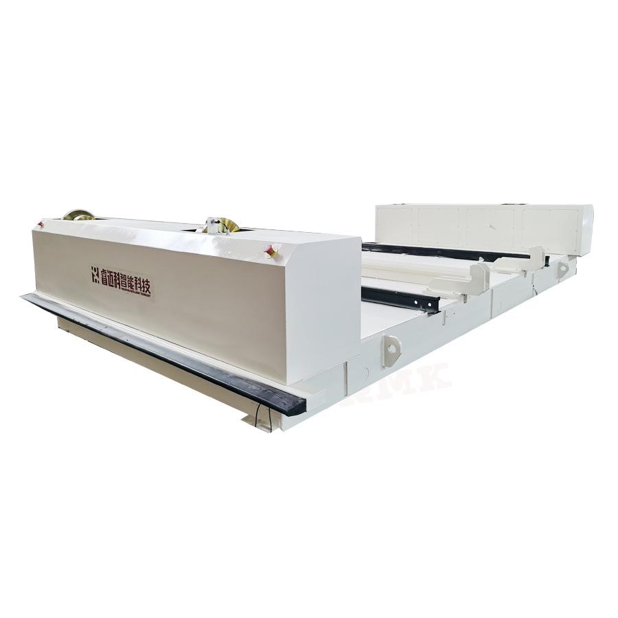 睿迈科重型仓库搬运轨道平板车称量轨道地平车不锈钢地轨转运车