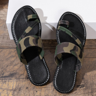 Large Size 2025 Summer Shoes, Fashionable Flat Shoes, Breathable Non-Slip Outdoor Sandals and Slippers for Home, Beach Shoes, 2025 New Model