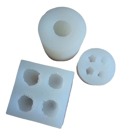 4-in-1 strawberry shaped cake decorating mold for large and small sizes, handmade soap fragrance plaster silicone mold 