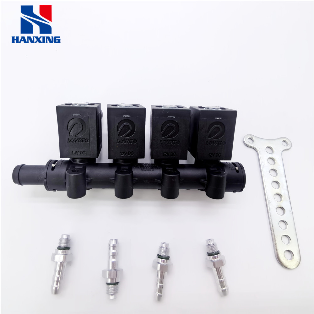 Gas Auto Parts Lpg/Cng Car Oil to Gas Lovato Spray Rail