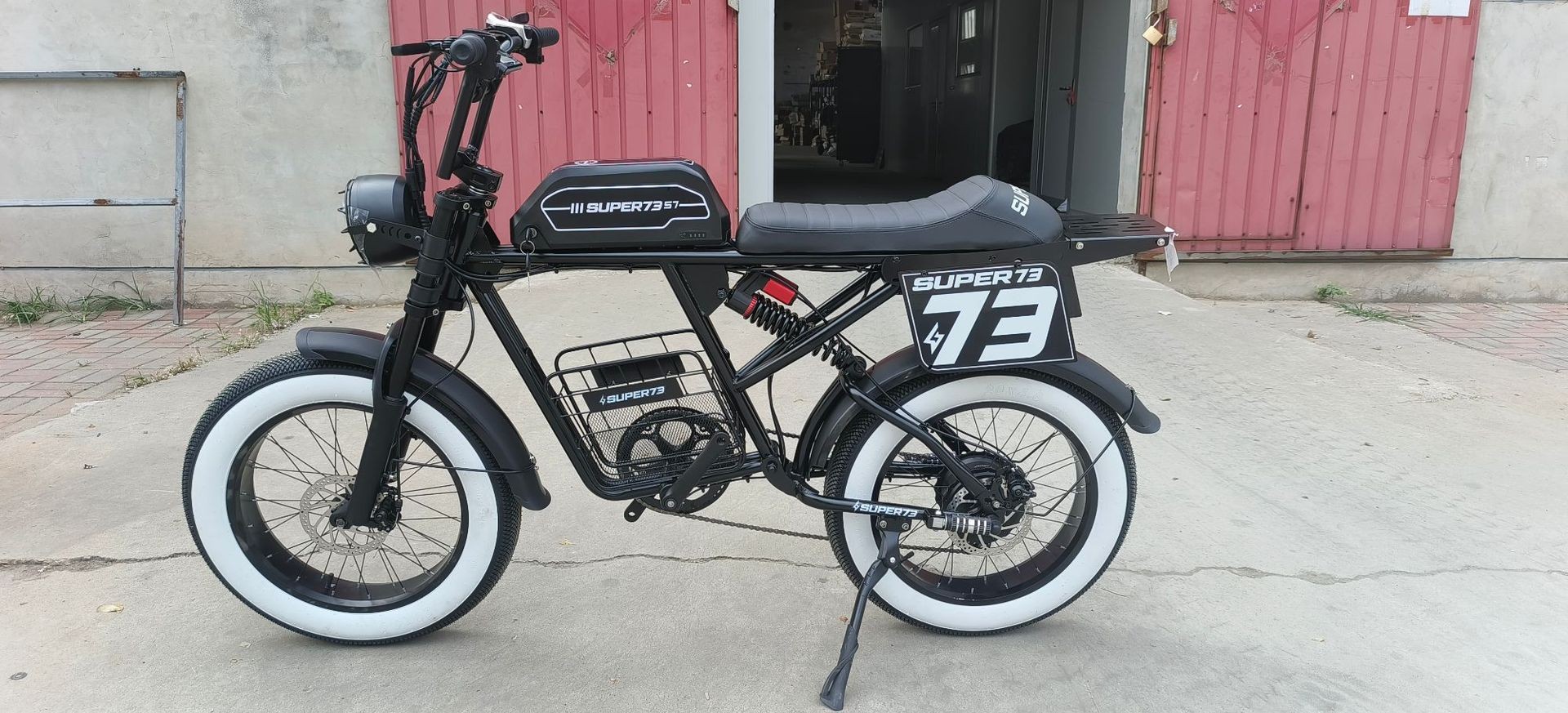Super73 Style Retro Electric Bicycle Off-Road Fat Tire E-Bike