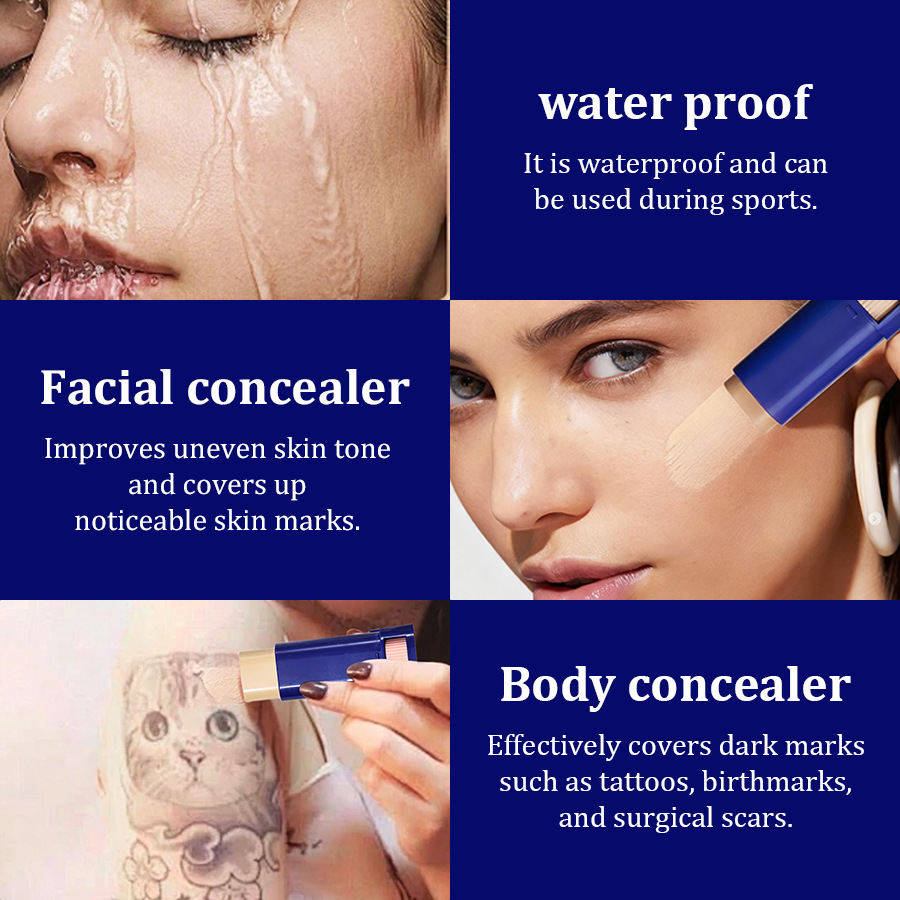 Cross-border PAGE VINE Foundation Paste concealer natural post portátil control de aceite impermeable Amazon éxito