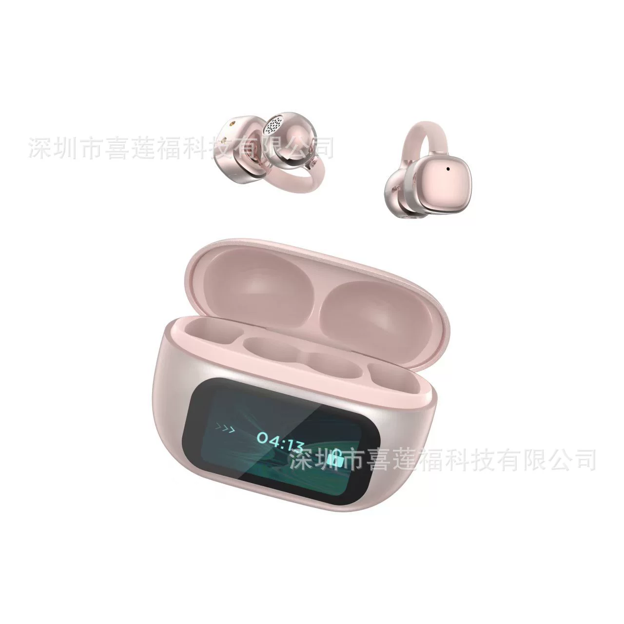 Популярная беспроводная Bluetooth-гарнитура MINISO G08 с высоким разрешением сенсорного дисплея, заушная гарнитура для синхронного перевода C02