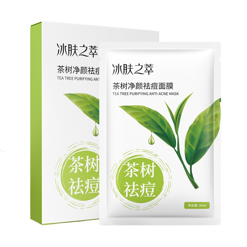 Ice skin, tea tree, net face and acne mask (box)
