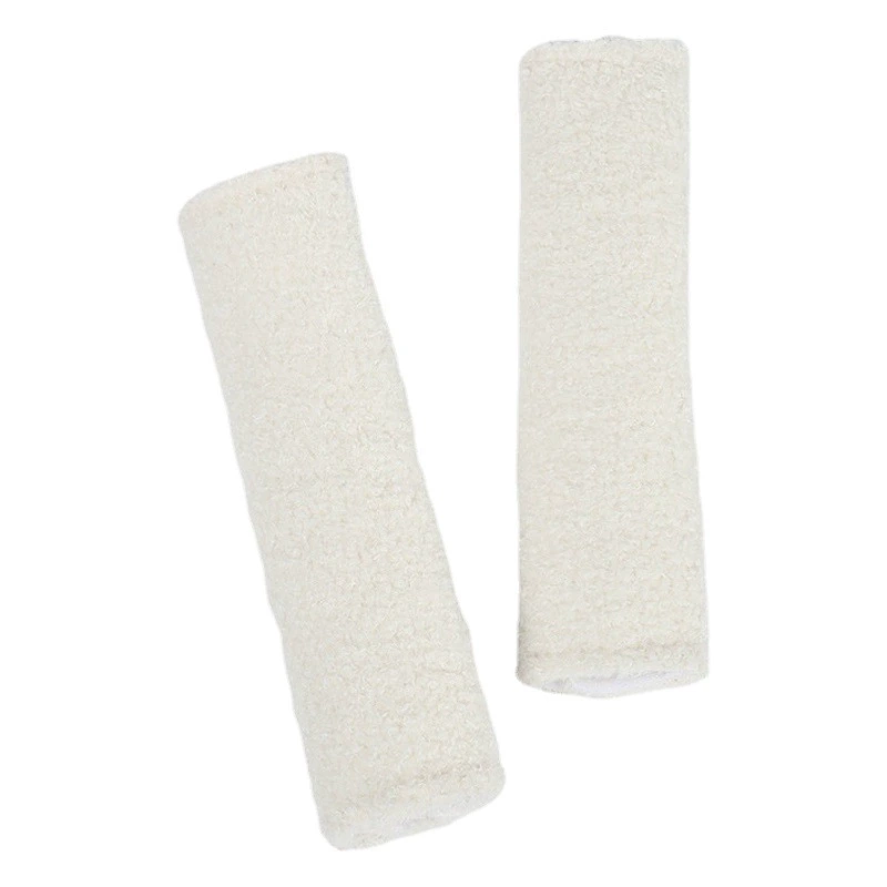 Ремень безопасности автомобиля плечевой чехол мультфильм ягненок бархат автомобильный ремень безопасности защитный чехол милые аксессуары для салона автомобиля