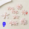 Hair accessory, bag, clothing with accessories, metal resin, factory direct supply, handmade, flowered