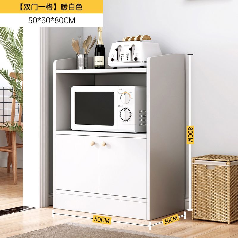 [경제형 모델] 문 2개, 수납공간 1개丨웜화이트 50cm