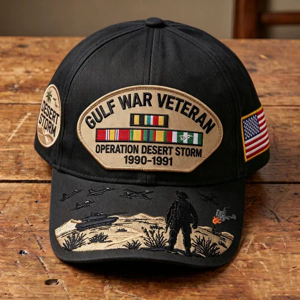 Cross-Border Best-Selling Gulf War Veteran Tribute Cap Gulf War Veteran Winter Baseball Cap