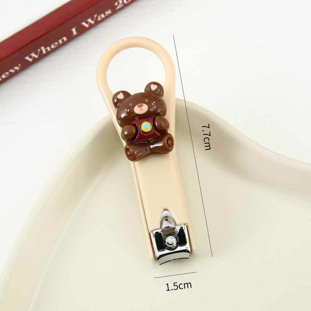 Acrylic cartoon cute nail scissors