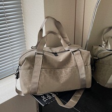 短途旅行包女可套拉杆出差行李包大容量便携收纳袋手提运动健身包