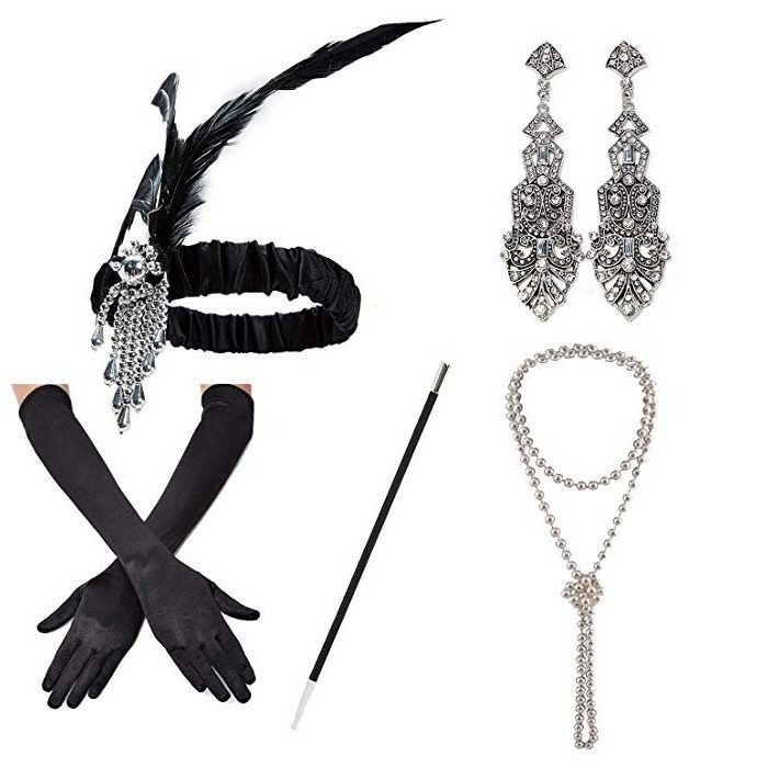 1920 puerta Zibi accesorios de las mujeres traje ropa deflector tocado diadema banda de pelo transfronteriza europea y americana