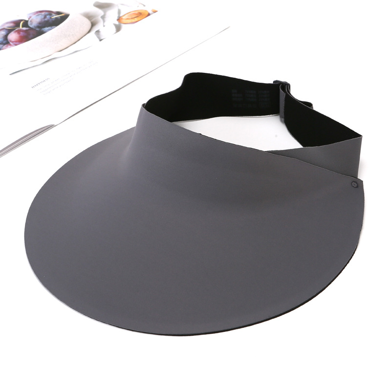 Nuevo sombrero para el sol anti-ultravioleta para hombres y mujeres deportes de verano y otoño sombrero de copa vacío sombrero de concha sin costuras protección solar cara al aire libre