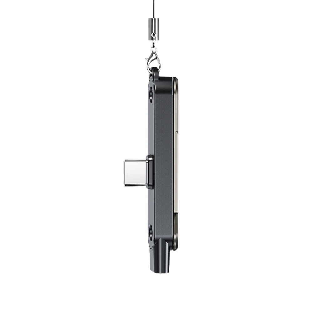 Tuqi nuevo 240W fulcro aleación de zinc C hembra a macho adaptador de soporte de computadora para teléfonos móviles Android