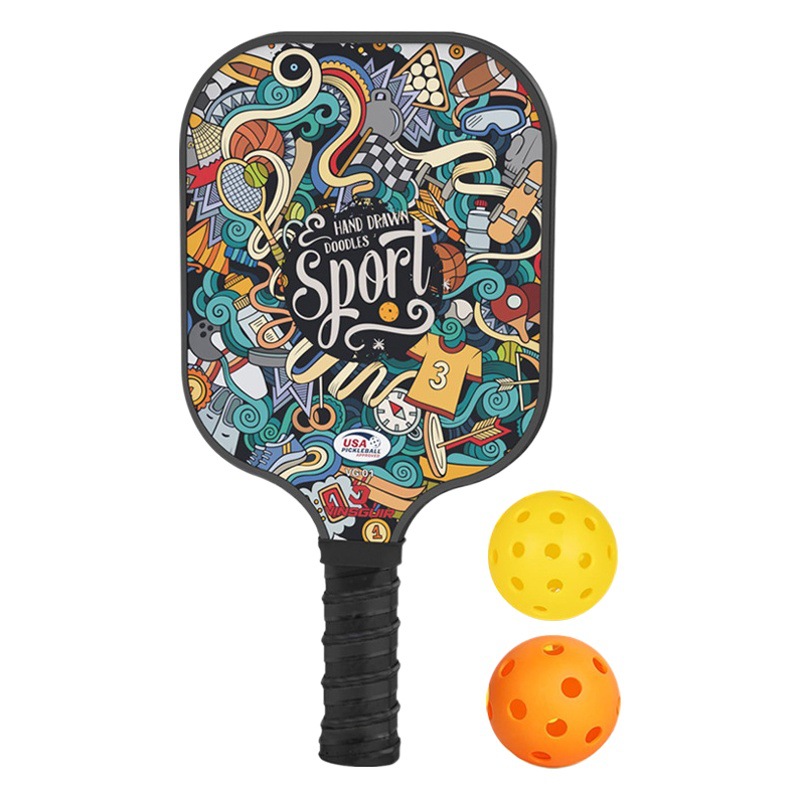 Pickleball Racket Carbon Fiber T700 Complete Set Pickleball Fiberglass Pickleball Racket