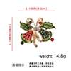 High-end metal brooch, small bell, pin, decorations, wholesale, 2022 collection