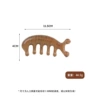 Fish -shaped massage comb