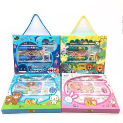 New Stationery Set Gift Box Kindergarten Gift Cute Creative Children's Combination Stationery Primary School Student Prizes Wholesale