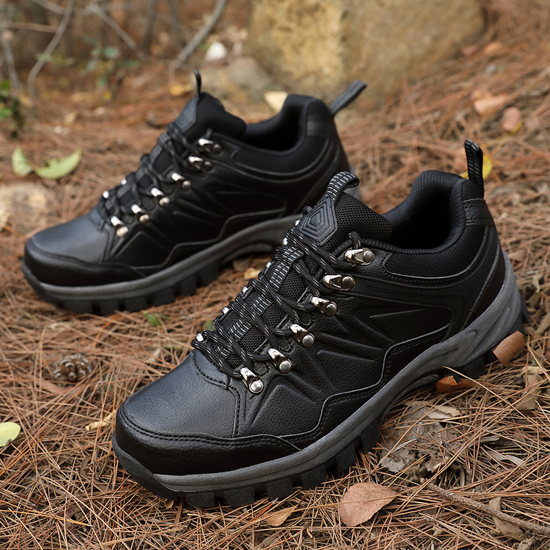 Cross-border Venta caliente al aire libre antideslizante transpirable bajo-top senderismo zapatos hombres camping viajes senderismo fuera de la carretera zapatos Casuales