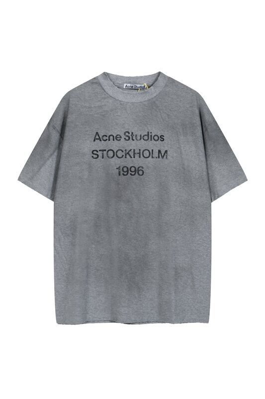 ヴィンテージ風ロゴプリント半袖Tシャツ 3色展開 夏用 ユース向け 丸首 綿100% 半袖Tシャツ|undefined