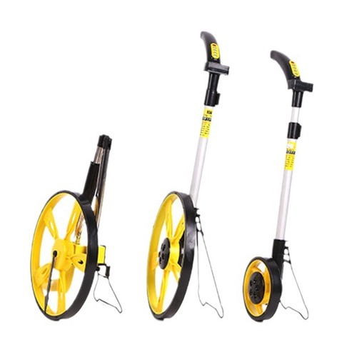 Distance measuring wheel folding portable electronic mechanical large wheel small wheel digital display distance measuring wheel can be made into distance measuring wheel wholesale