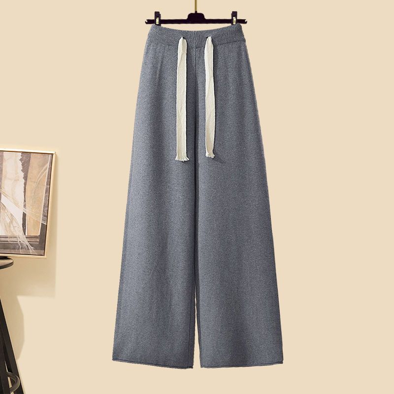 Îmbrăcăminte pentru femei, pulovere elegante cu pantaloni largi, slim, casual_voghion.com