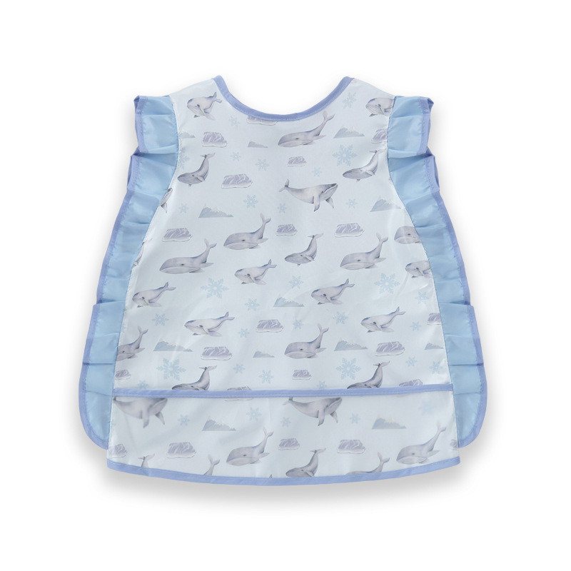 Sleeveless blue edge-whale migration / 90 [recommended height 80-90cm]