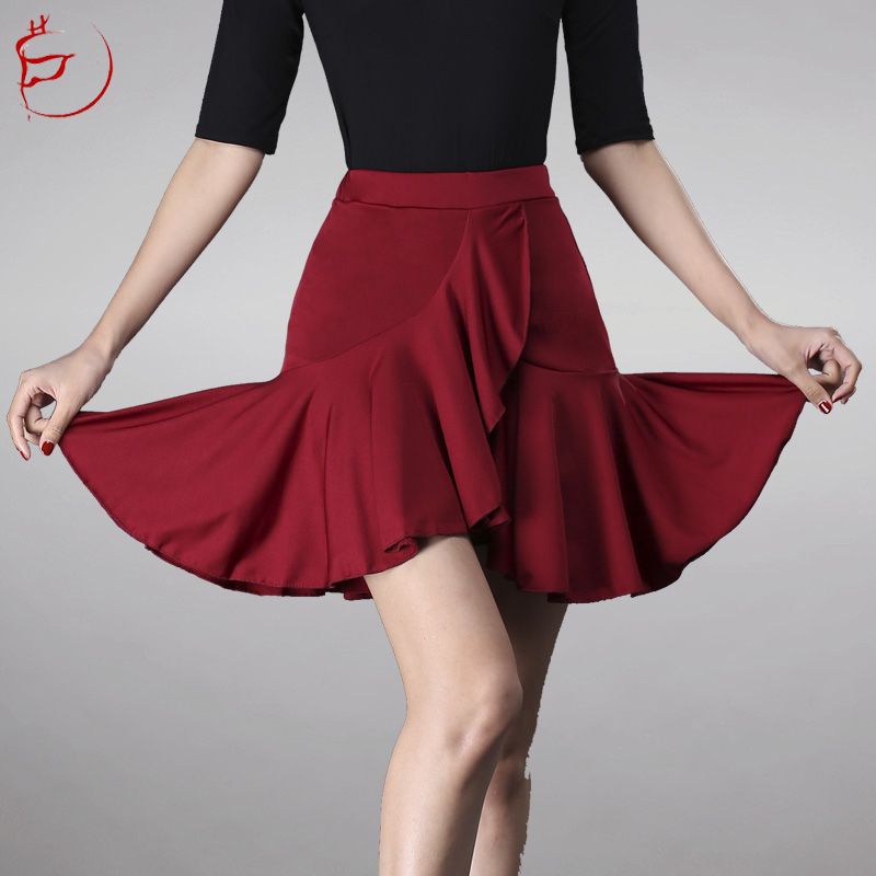Vesta de baile latino, falda de busto para mujeres, nueva chaqueta de baile, práctica de danza profesional, fábrica de servicios comerciales