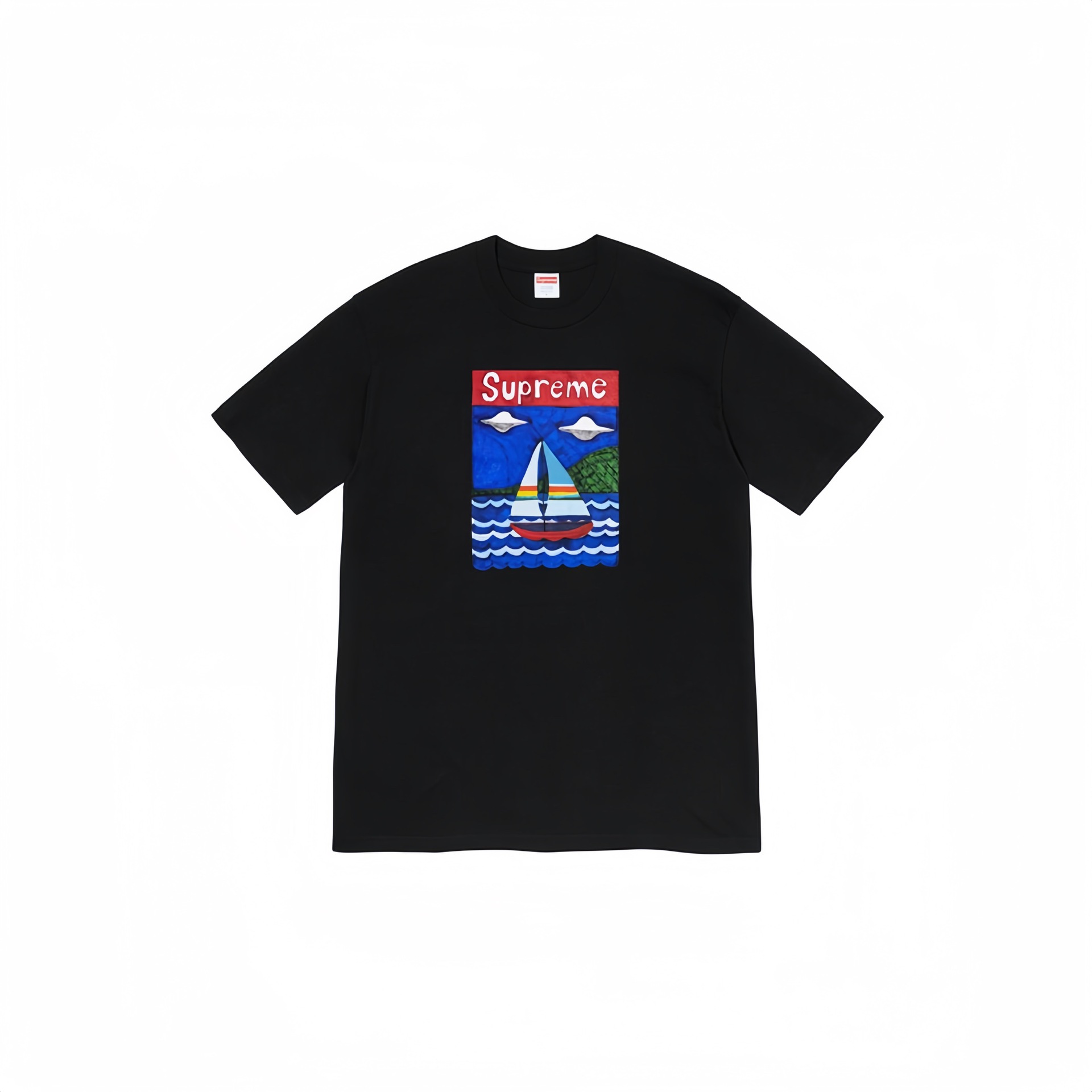 Supreme T-shirt Sailboat Black