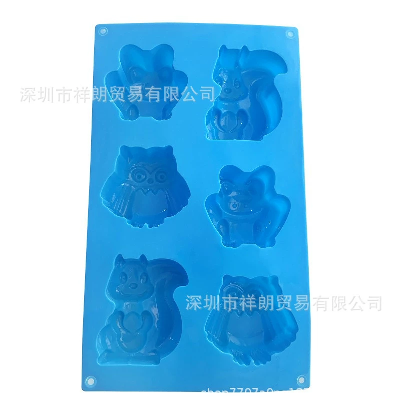 [Форма для мыла] Dorge handmade soap cake fondant silicone mold Silicone SOAP MOLD
