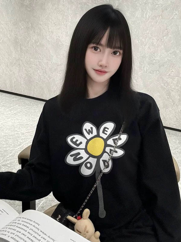 WE11DONE TRACK ニッチトレンドブランド アメリカンメンズ カップル 秋冬 インナー ボトリングシャツ トップス 長袖 Tシャツ|undefined