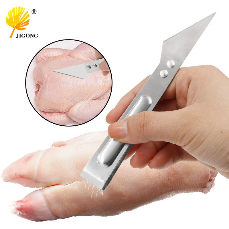 Бытовая заколка для волос из нержавеющей стали пинцет из утиных перьев плоскогубцы для удаления свиных волос зажим для рыбьей кости зажим для удаления волос птицы зажим для удаления волос