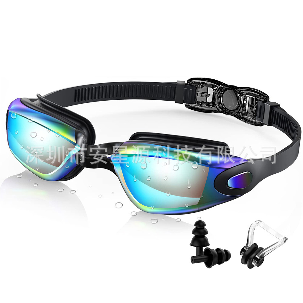 블랙 골드 도금 [무료 귀마개 및 코 클립] (버블백 간이 포장)