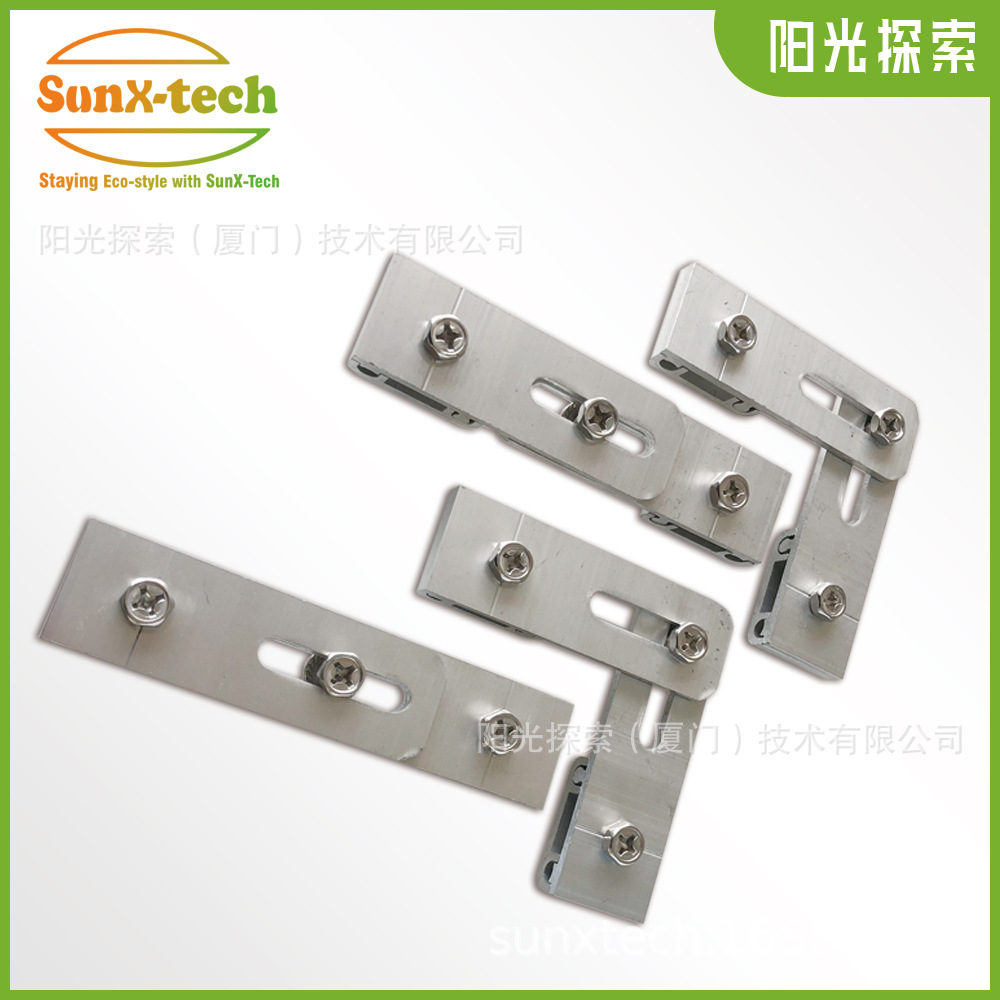 围栏爬坡件围栏扣件铝扣件铝合金扣件护栏连接扣件门柱固定件