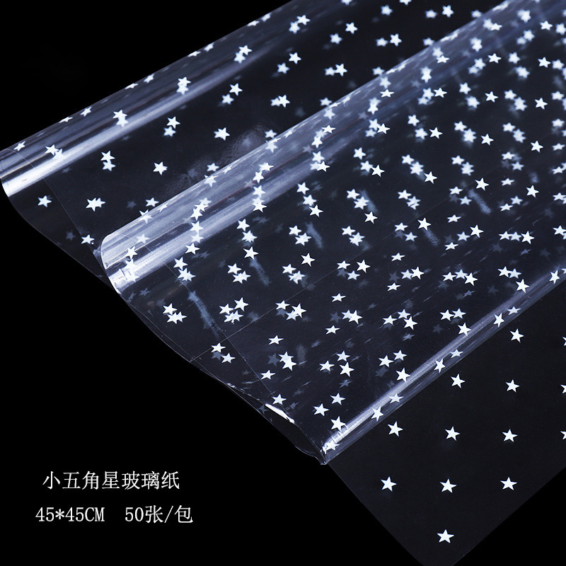 透明セロハン opp プラスチックフィルム花包装紙素材花束裏地防水紙さまざまな仕様|undefined