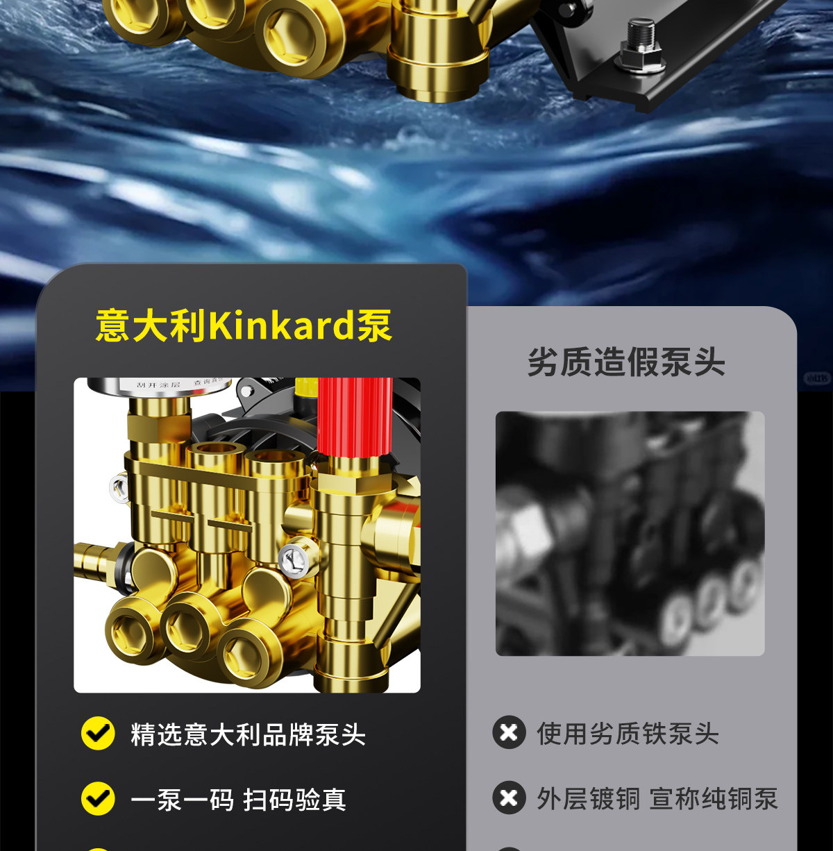 Black Cat Ching 220V New High-Pressure Washer for Home Car Washing, Powerful Floor Cleaning, Commercial Car Washer