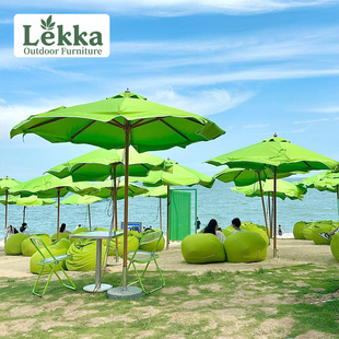Outdoor Parasol, Courtyard Umbrella, Outdoor Beach Center Column Umbrella, B&B Swimming Pool, Milk Tea Shop, Outdoor Sun Umbrella, Popular Umbrella