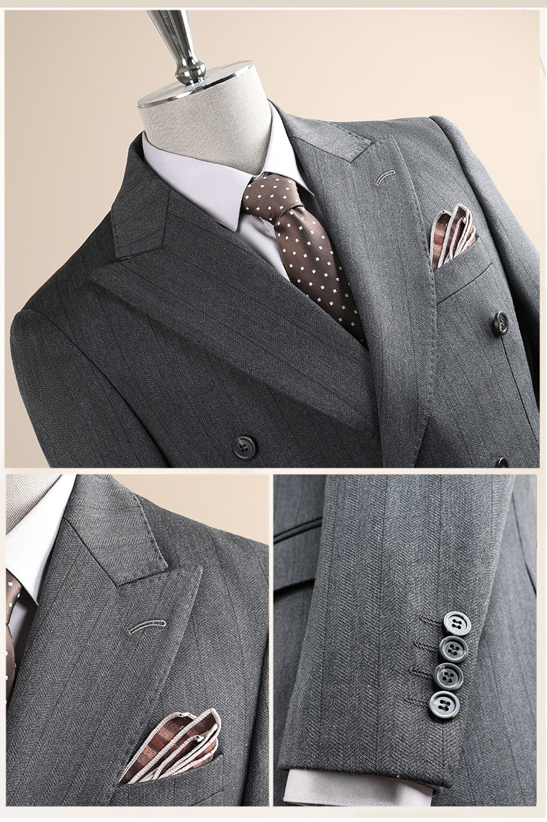 Męski garnitur slim fit do pracy i na uroczyste okazje_voghion.com