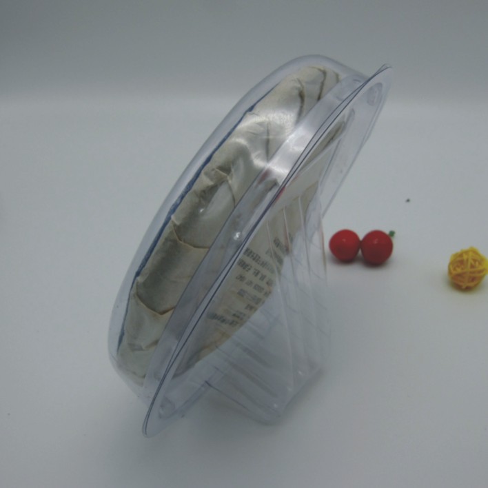 357g Tea Cake Special Transparent Dustproof Box Plastic Soft Box Transparent Display Box Support Box Integrated